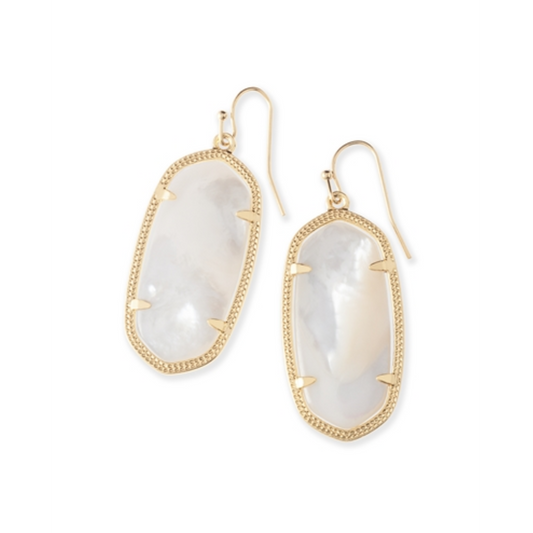 ELLE DROP EARRINGS, IVORY