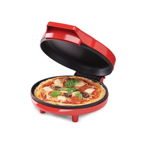 NON STICK SPECIALTY GRILL WITH LID, RED