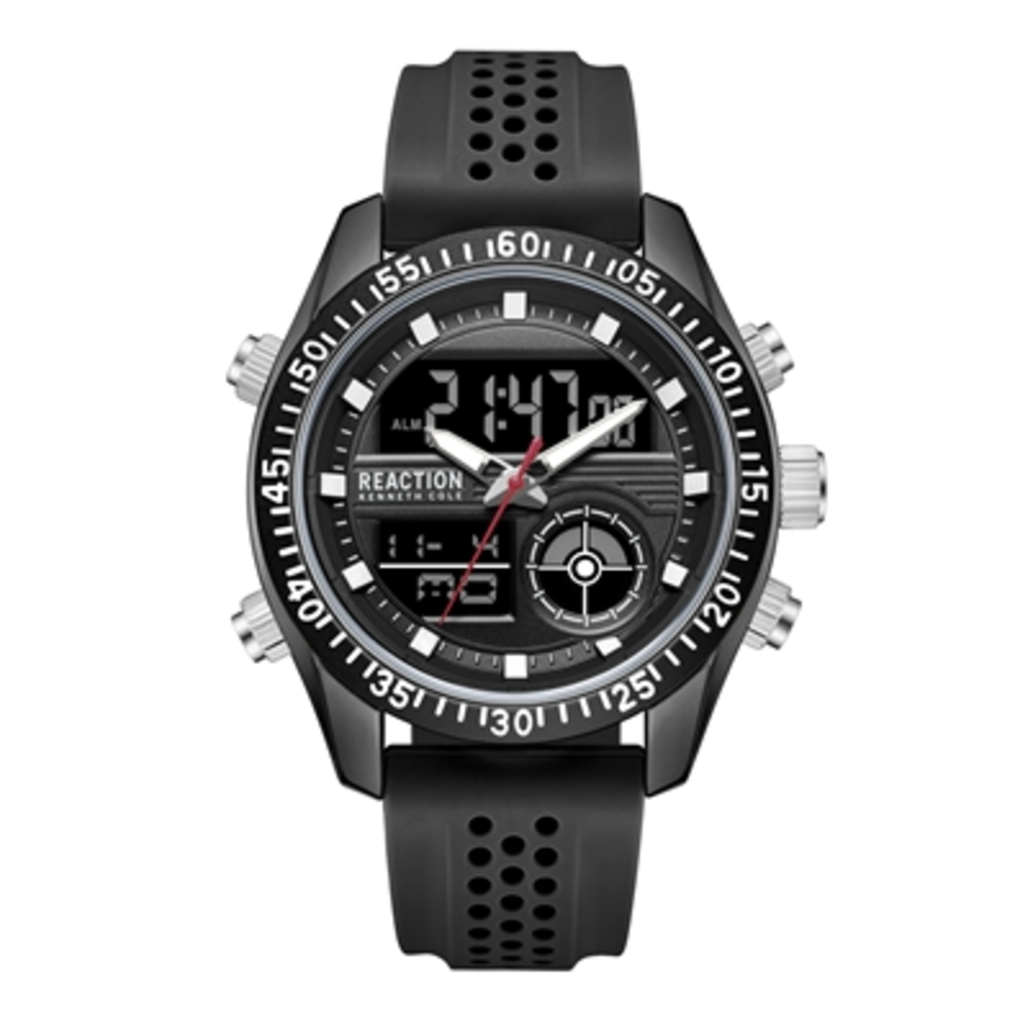 MEN'S ANA-DIGI WATCH, BLACK, STANDARD