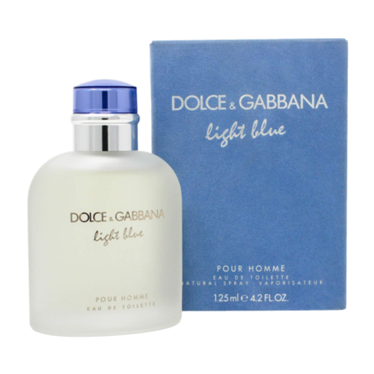 DOLCE & GABBANA LIGHT BLUE POUR HOMME EAU DE TOILETTE - 4.2 FL OZ
