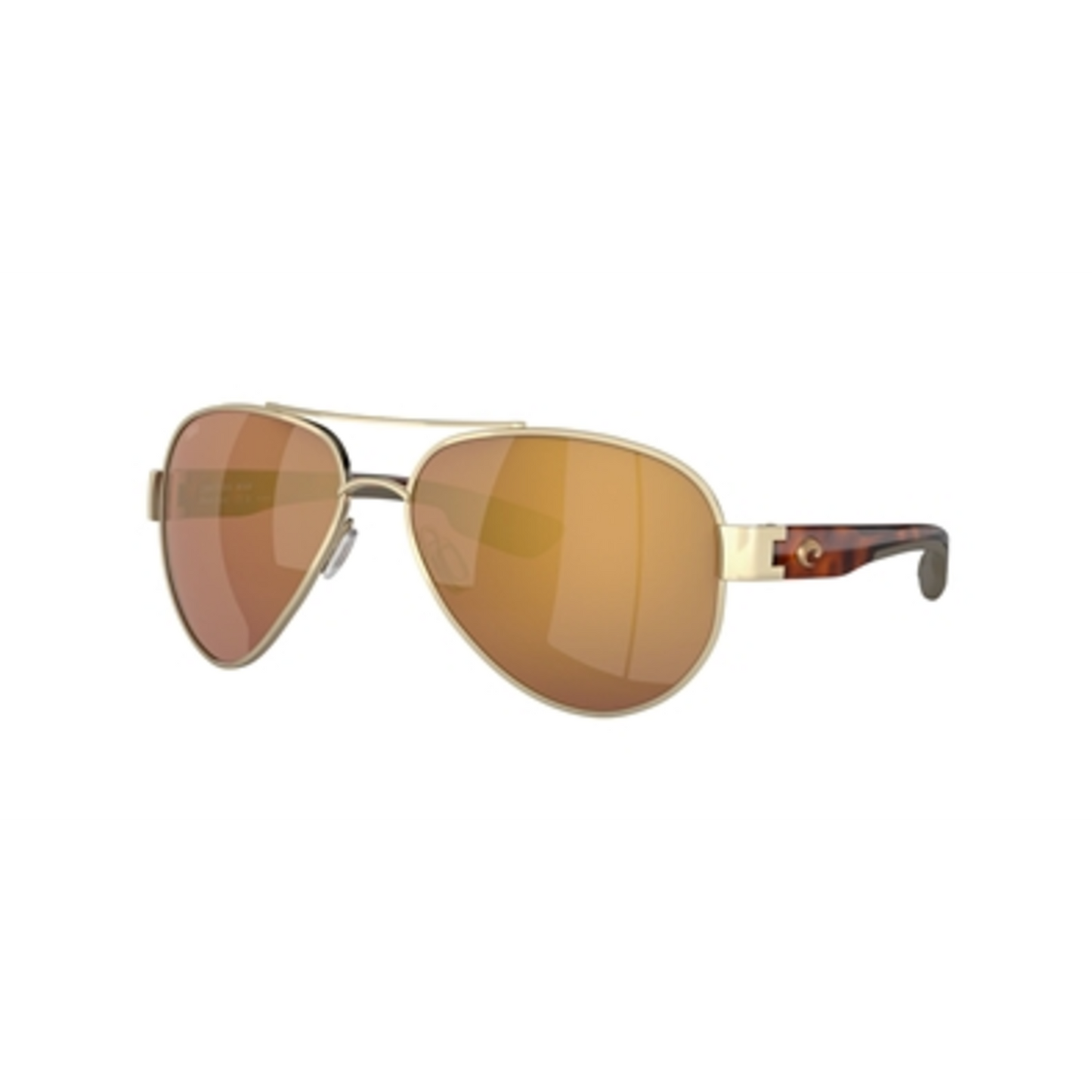 UNISEX SOUTH POINT SUNGLASSES POLARIZED, GOLD/GOLD, 59