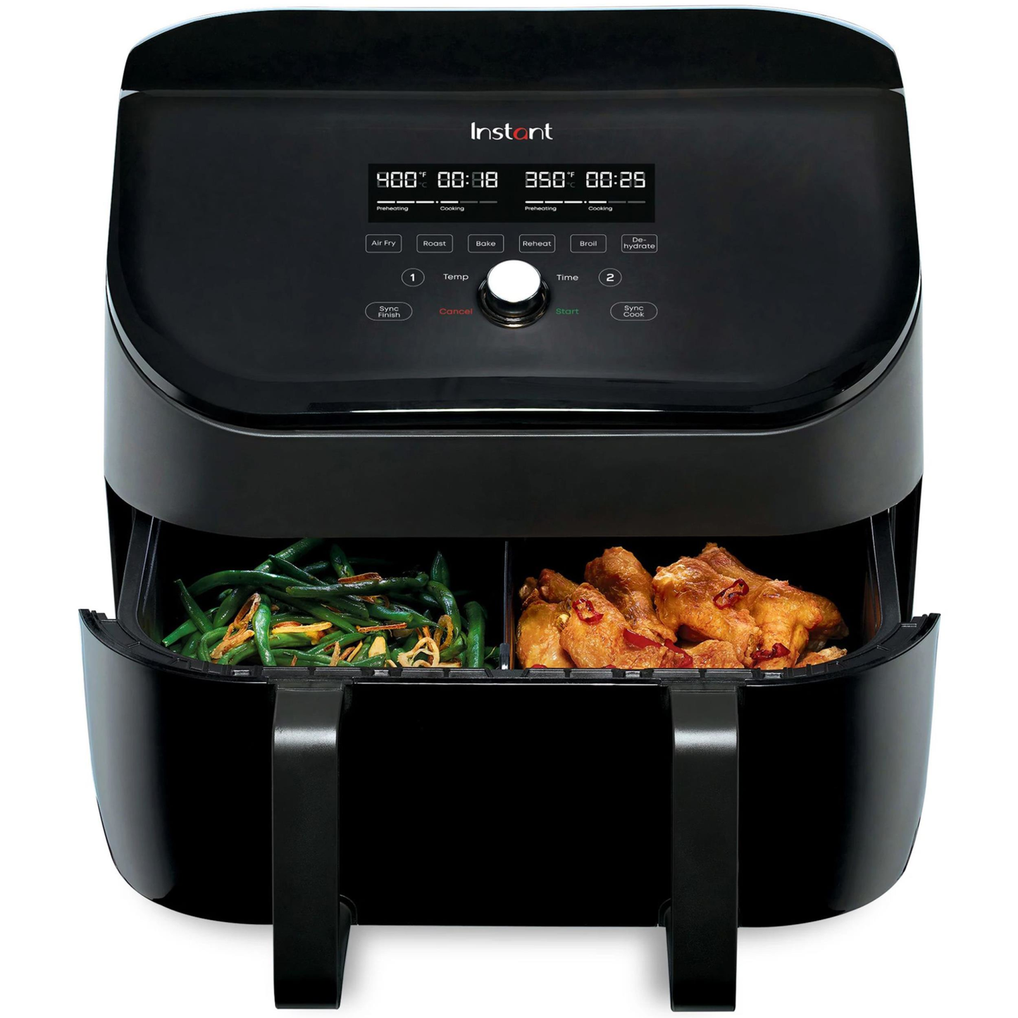 INSTANT VORTEX 9-QT. AIR FRYER WITH VERSAZONE TECHNOLOGY
