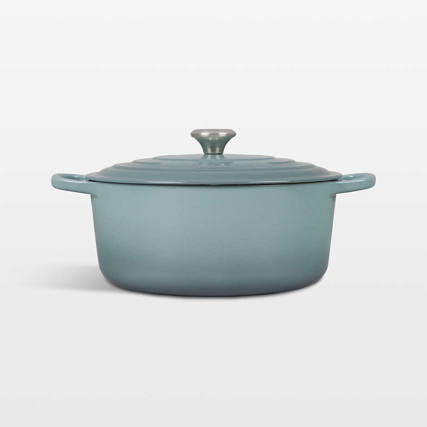 LE CREUSET SIGNATURE ROUND 9.0QT DUTCH OVEN - SEA SALT