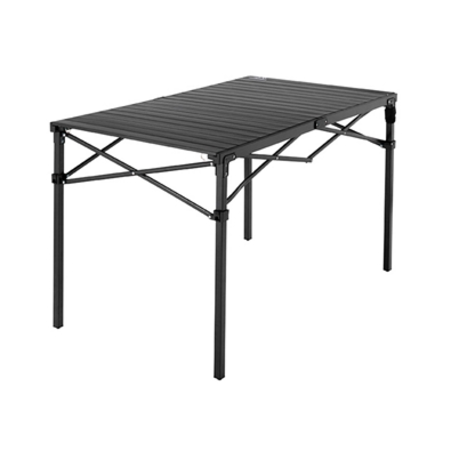 SHD ROLL TOP TABLE, BLACK, LARGE