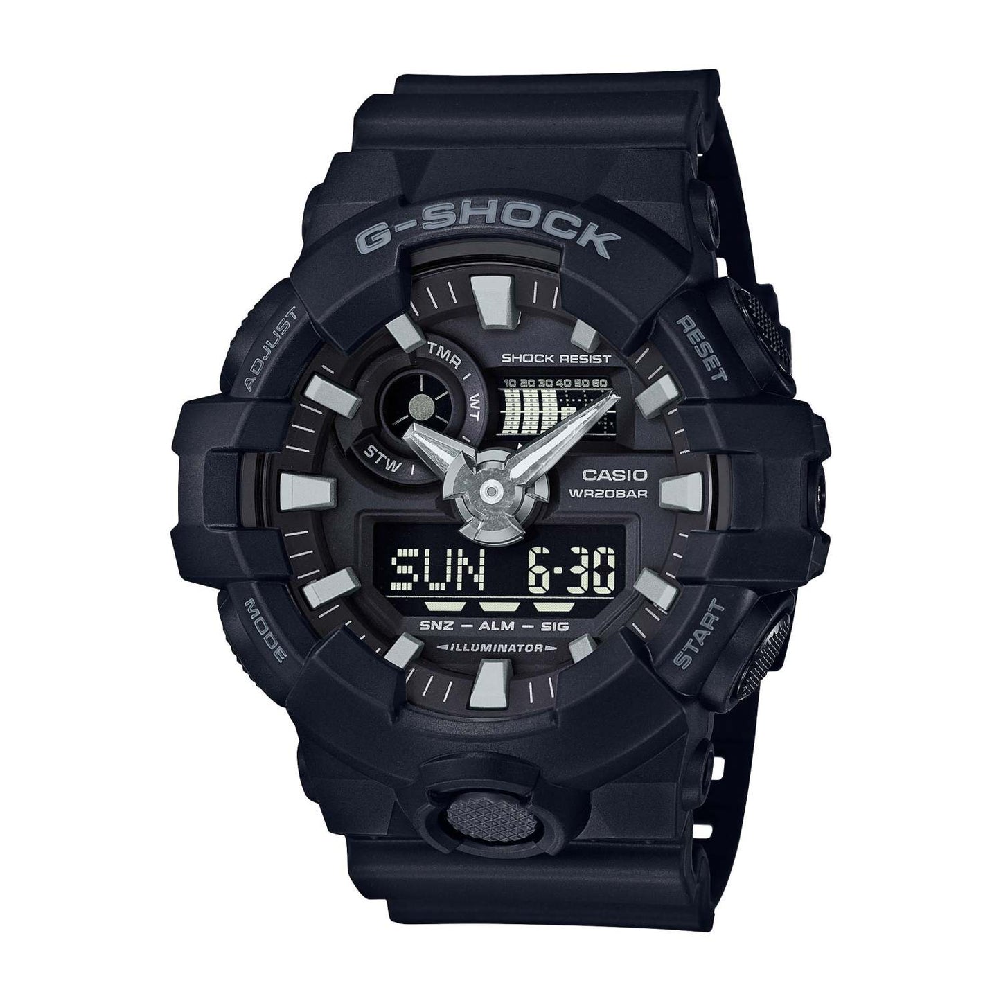 G-SHOCK ANA-DIGI WATCH BLACK