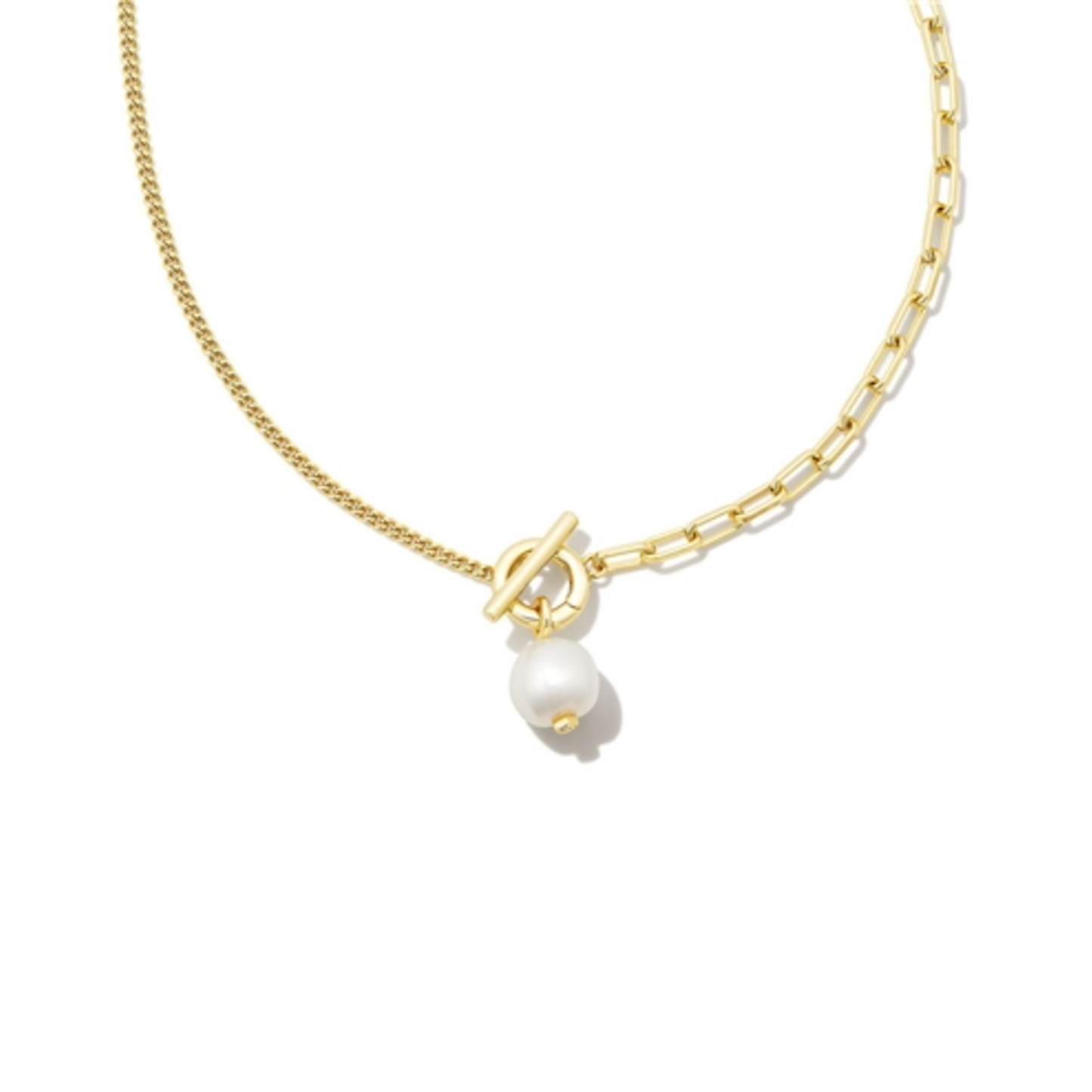 LEIGHTON CHAIN NECKLACE, GOLD