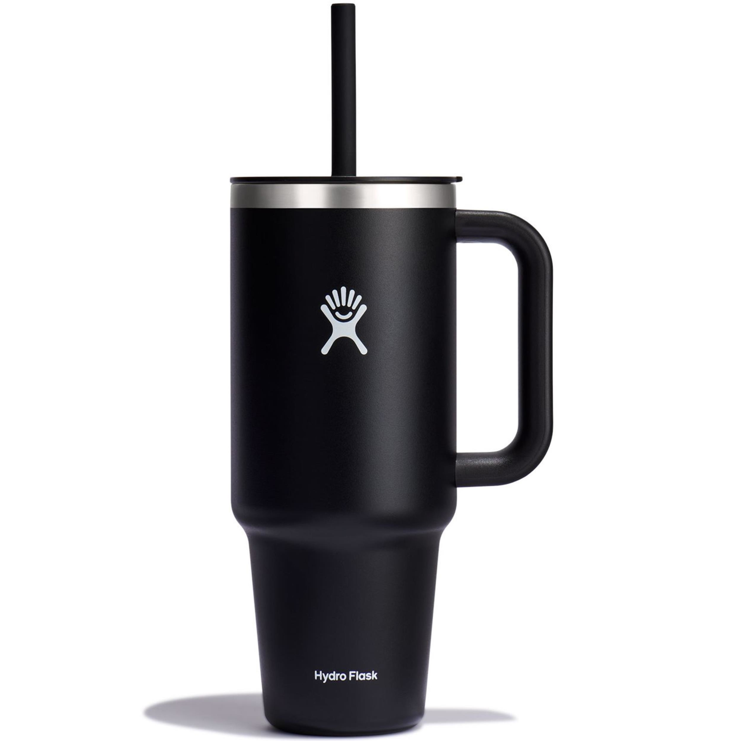HYDRO FLASK 40 OZ. ALL AROUND TRAVEL TUMBLER - BLACK