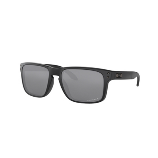HOLBROOK UNISEX SUNGLASSES POLARIZED, MATTE BLACK, PRIZM BLACK, 55