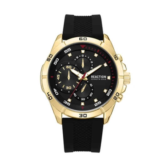 DRESS SPORT WATCH, BLACK, MENS STANDARD