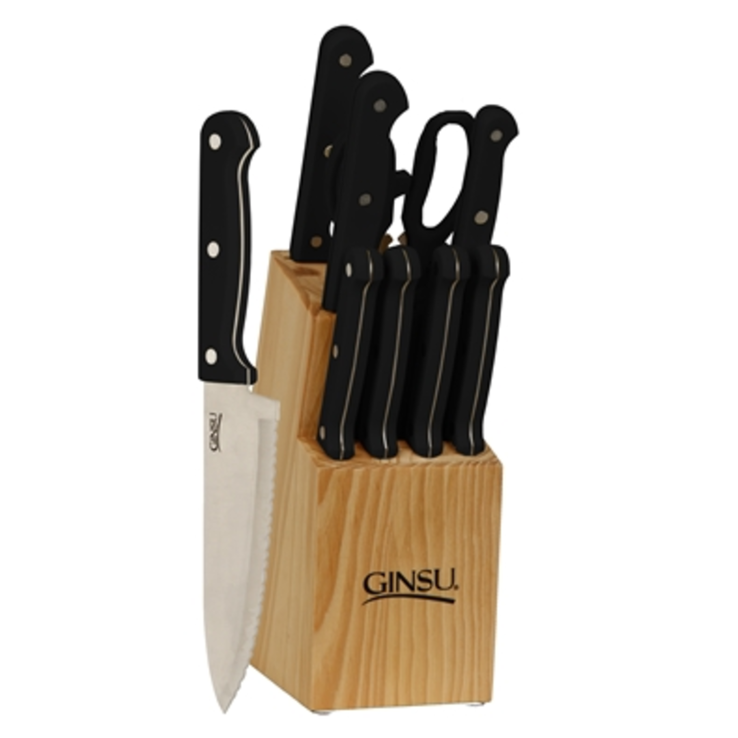 10 PIECE CUTLERY SET, BLACK