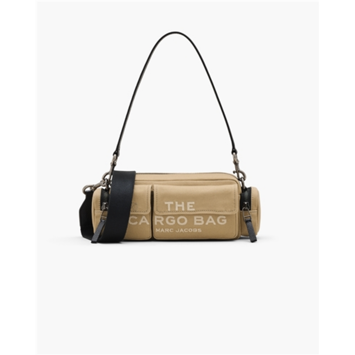 THE CARGO CANVAS SHOULDER BAG, CAMEL