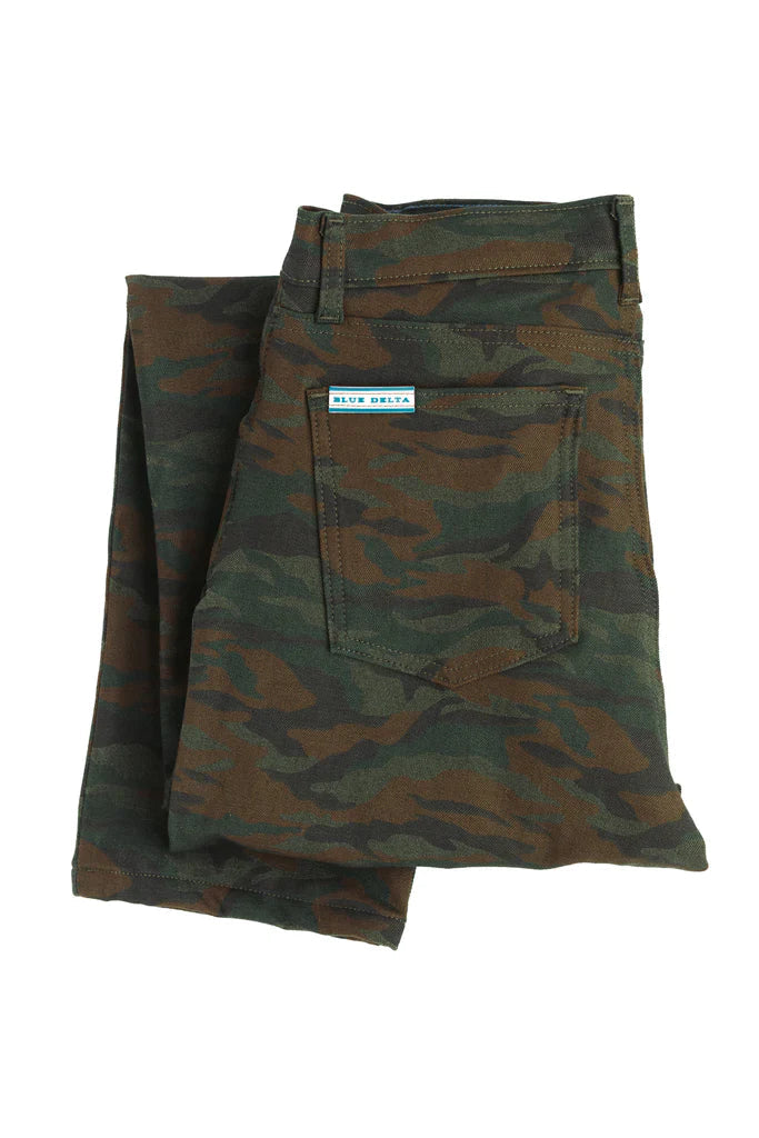 CUSTOM TAILORED BLUE DELTA JEANS/CHINOS