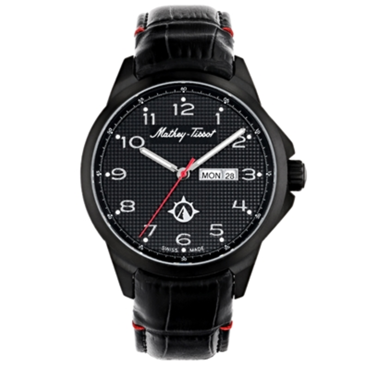 EXCALIBUR DATE WATCH, BLACK, STANDARD