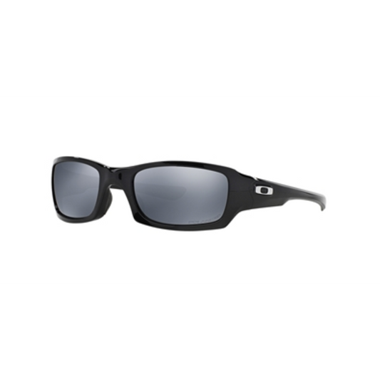 FIVES SQUARED UNISEX SUNGLASSES POLARIZE, POLISHED BLACK/BLACK IRIDUM, 54