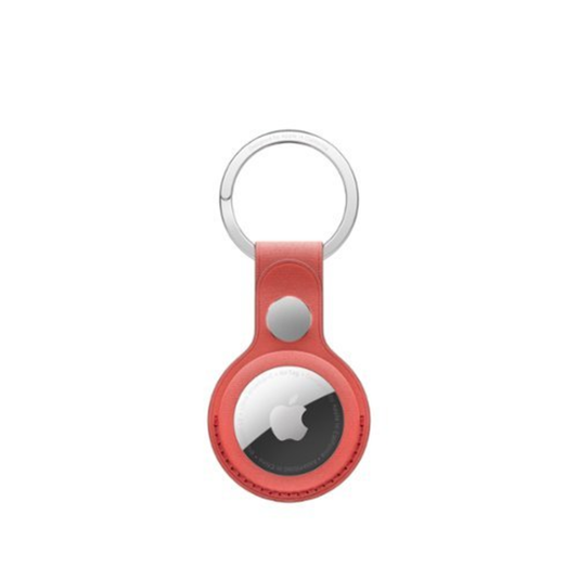 APPLE - AIRTAG FINEWOVEN KEY RING - CORAL