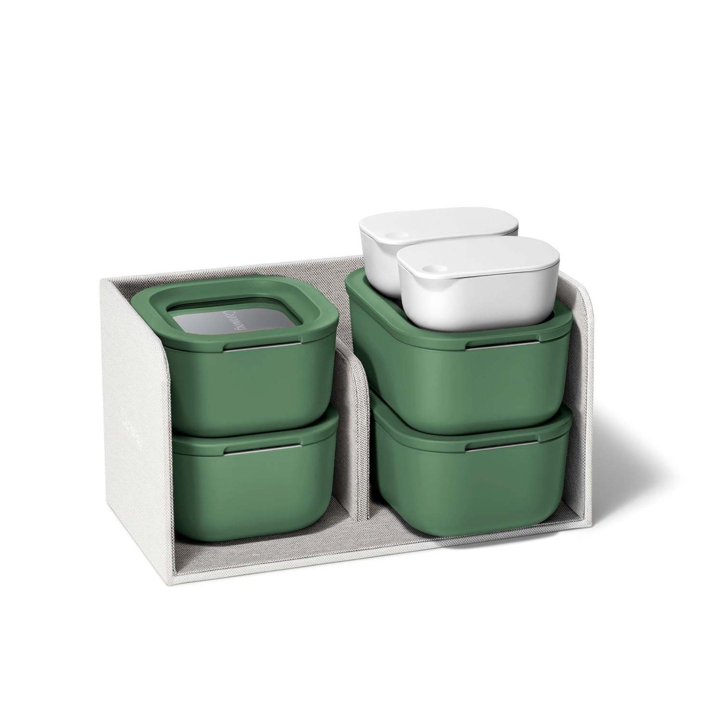 MINI FOOD STORAGE SET W/ STORAGE ORGANIZER SAGE