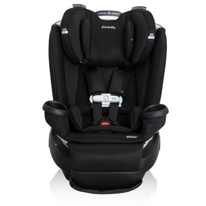 GOLD REVOLVE360 EXTEND ROTATIONAL CAR SEAT + SENSORSAFE ONYX BLACK
