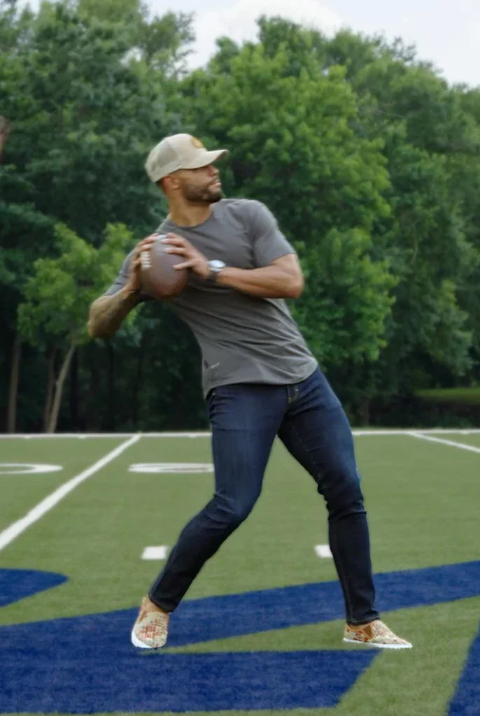 CUSTOM TAILORED BLUE DELTA JEANS/CHINOS