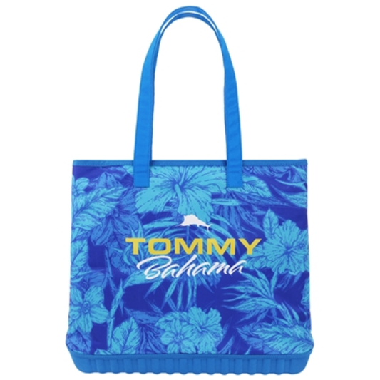 WATER REPELLANT TOTE, TURQUOISE