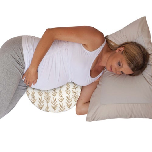 BOPPY PREGNANCY SUPPORT WEDGE PILLOW TAUPE GRASSLAND