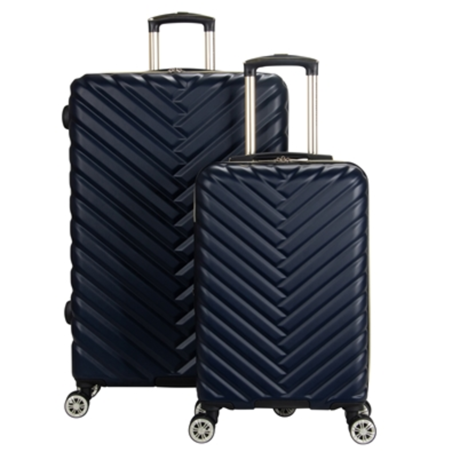 MADISON SQUARE 2-PIECE LUGGAGE SET, NAVY, 20", 28"