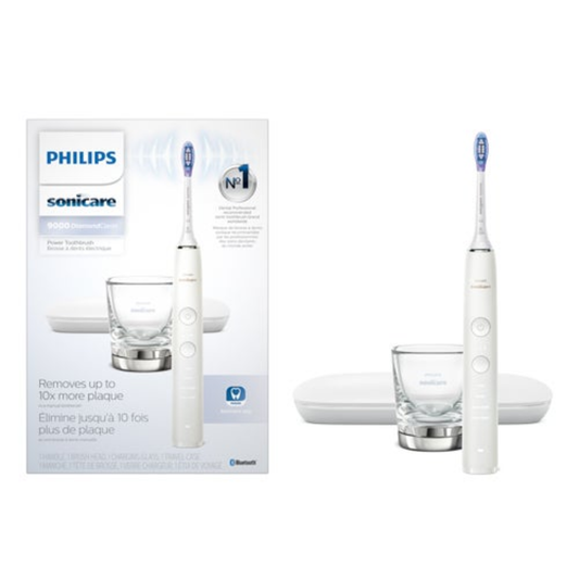 DIAMONDCLEAN 9000 CONNECTED RECHARGEABLE TOOTHBRUSH WHITE