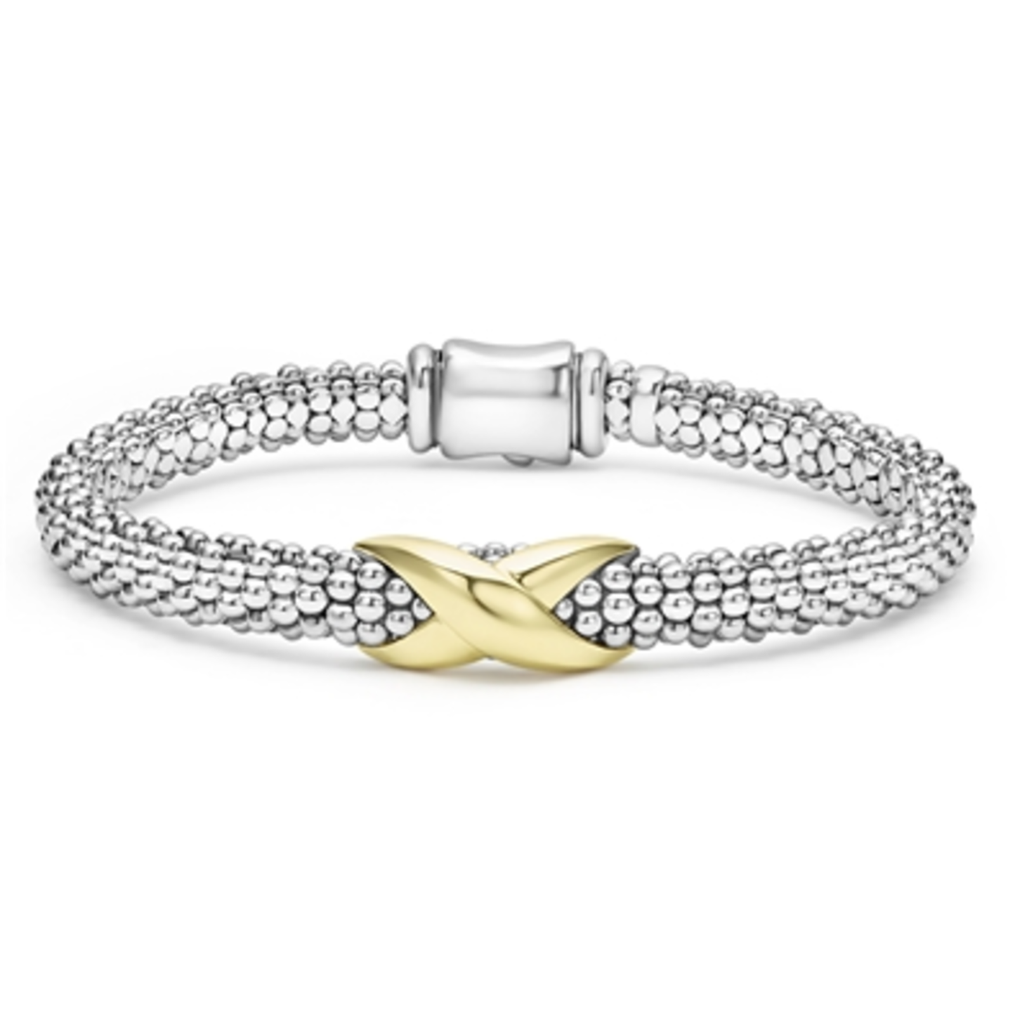 TWO-TONE X CAVIAR BRACELET, 7