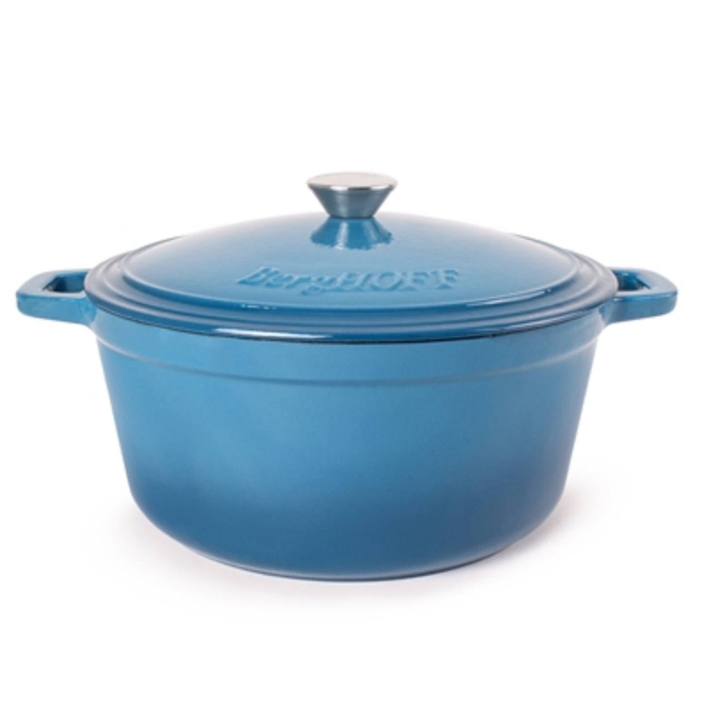 NEO CAST IRON ROUND COV DUTCH OVEN, BLUE, 7 QT