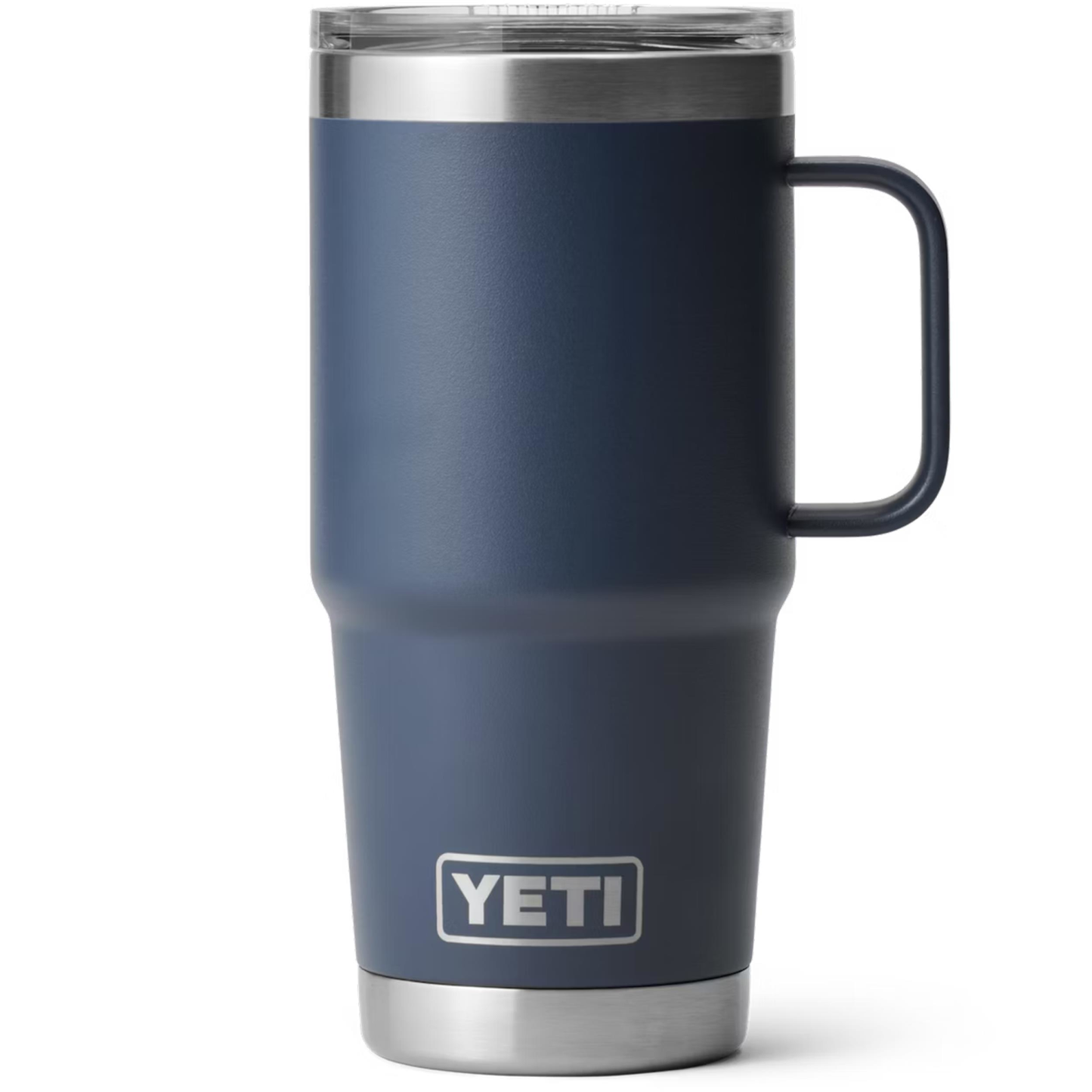 YETI RAMBLER 20 OZ. TRAVEL MUG W/STRONGHOLD LID - NAVY