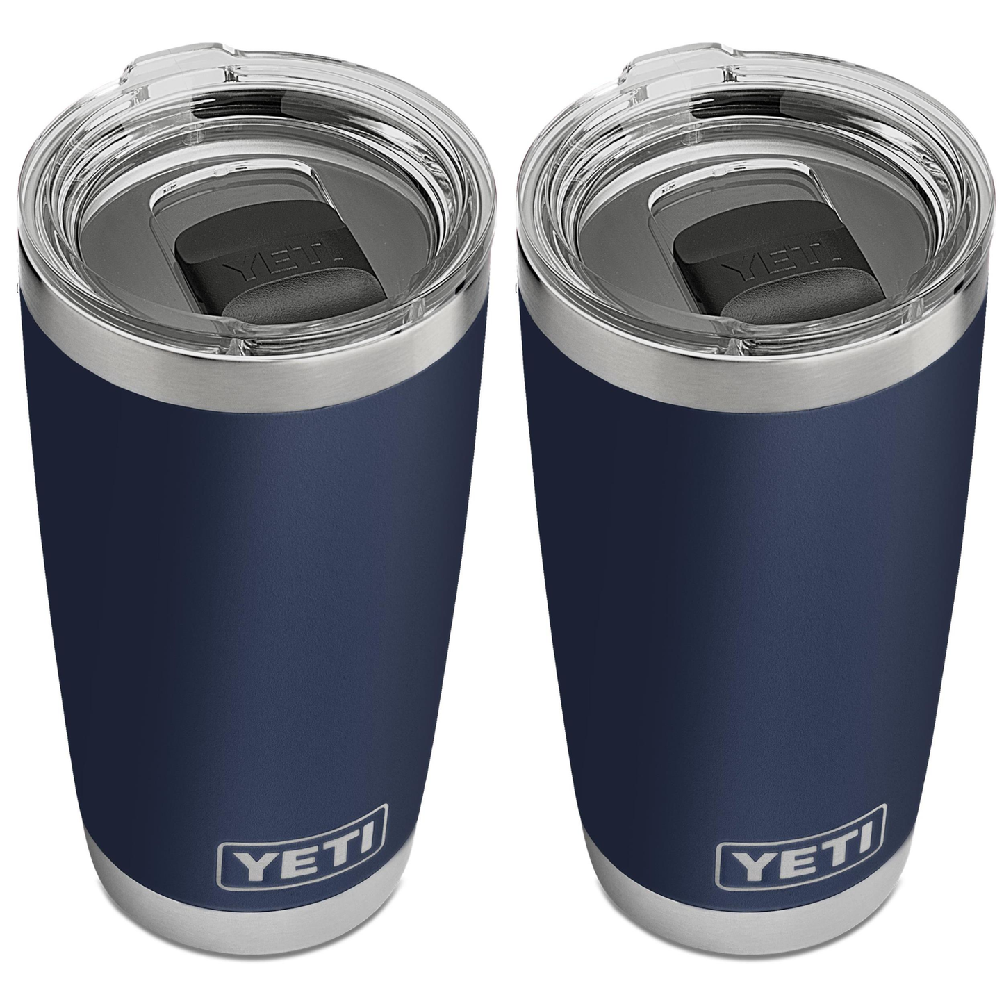 YETI RAMBLER 20 OZ. TUMBLER - NAVY (2-PACK)