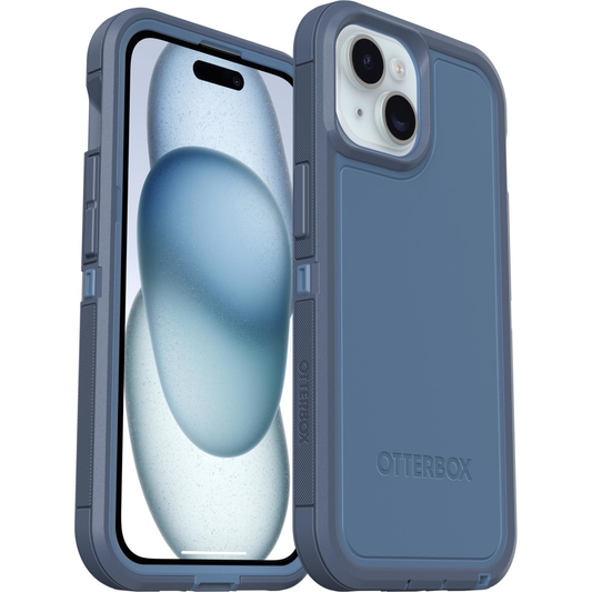 OTTERBOX APPLE IPHONE 15, IPHONE 14 AND IPHONE 13 DEFENDER XT SERIES CASE FOR MAGSAFE - BABY BLUE JEANS