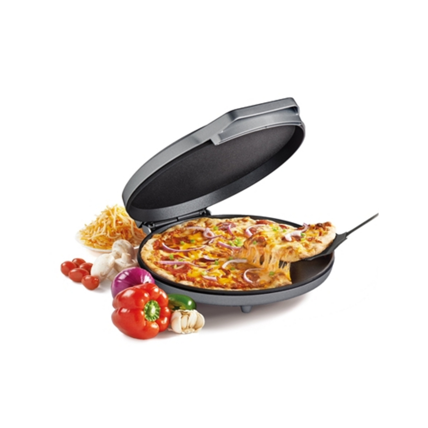 PIZZA MAKER PLUS, SILVER, 12"