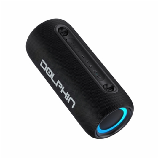 WATER RESISTANT BLUETOOTH SPEAKER, BLACK