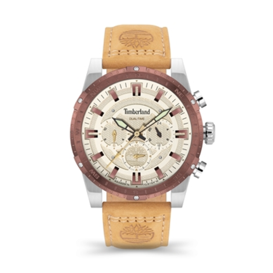FITZWILLIAM MEN'S WATCH, WHEAT