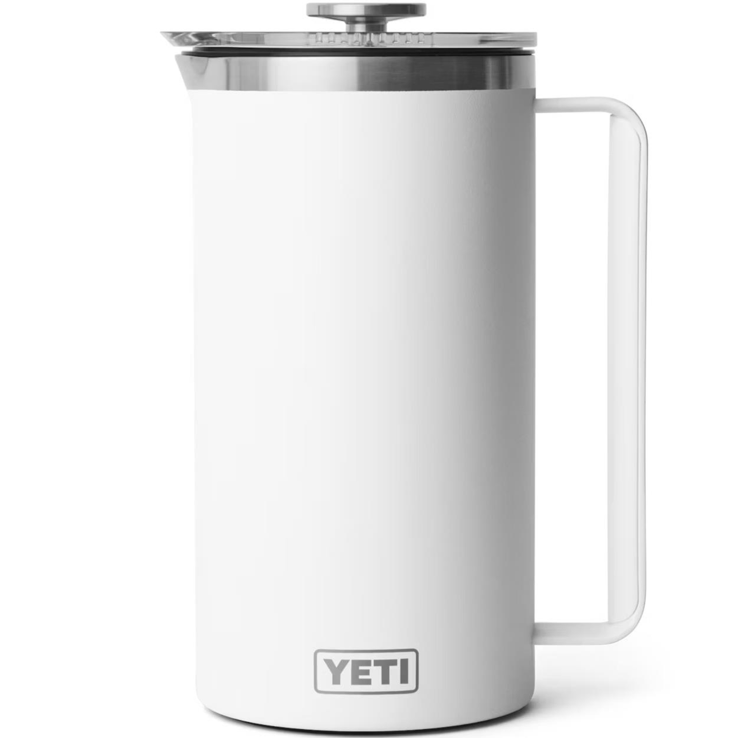 YETI RAMBLER 64 OZ. FRENCH PRESS W/TWIST TO LOCK FRENCH PRESS LID - WHITE