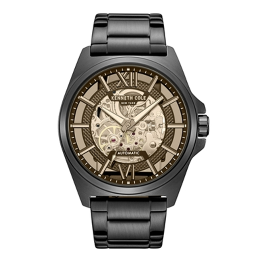 AUTOMATIC WATCH, BLACK, MENS STANDARD