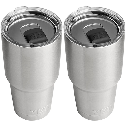YETI RAMBLER 30 OZ. TUMBLER - STAINLESS STEEL (2-PACK)