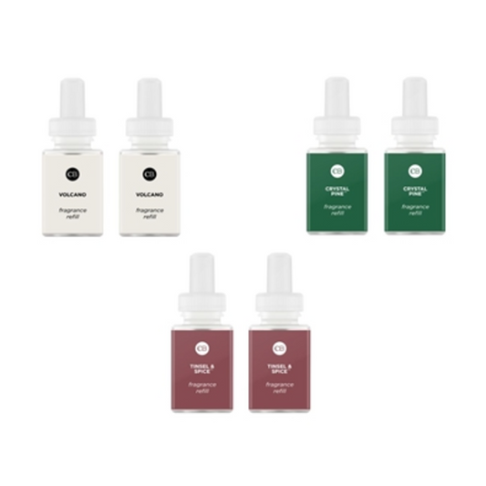 CAPRI BLUE WINTER HOME FRAGRANCE SET, 6 PIECES