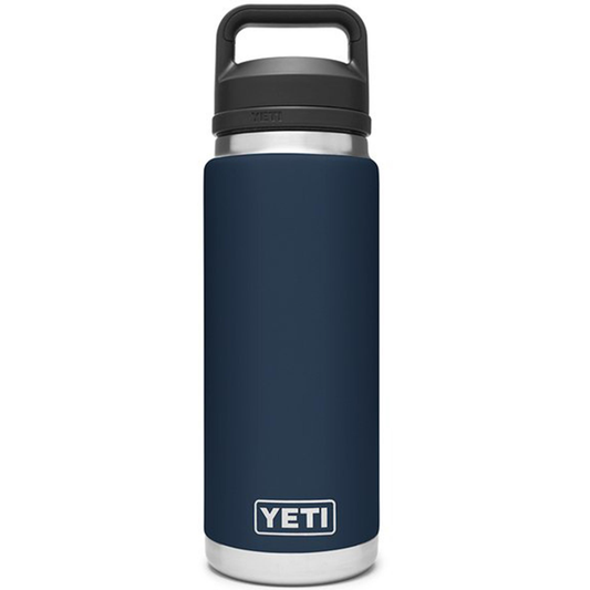 YETI RAMBLER 26 OZ. BOTTLE W/CHUG CAP - NAVY