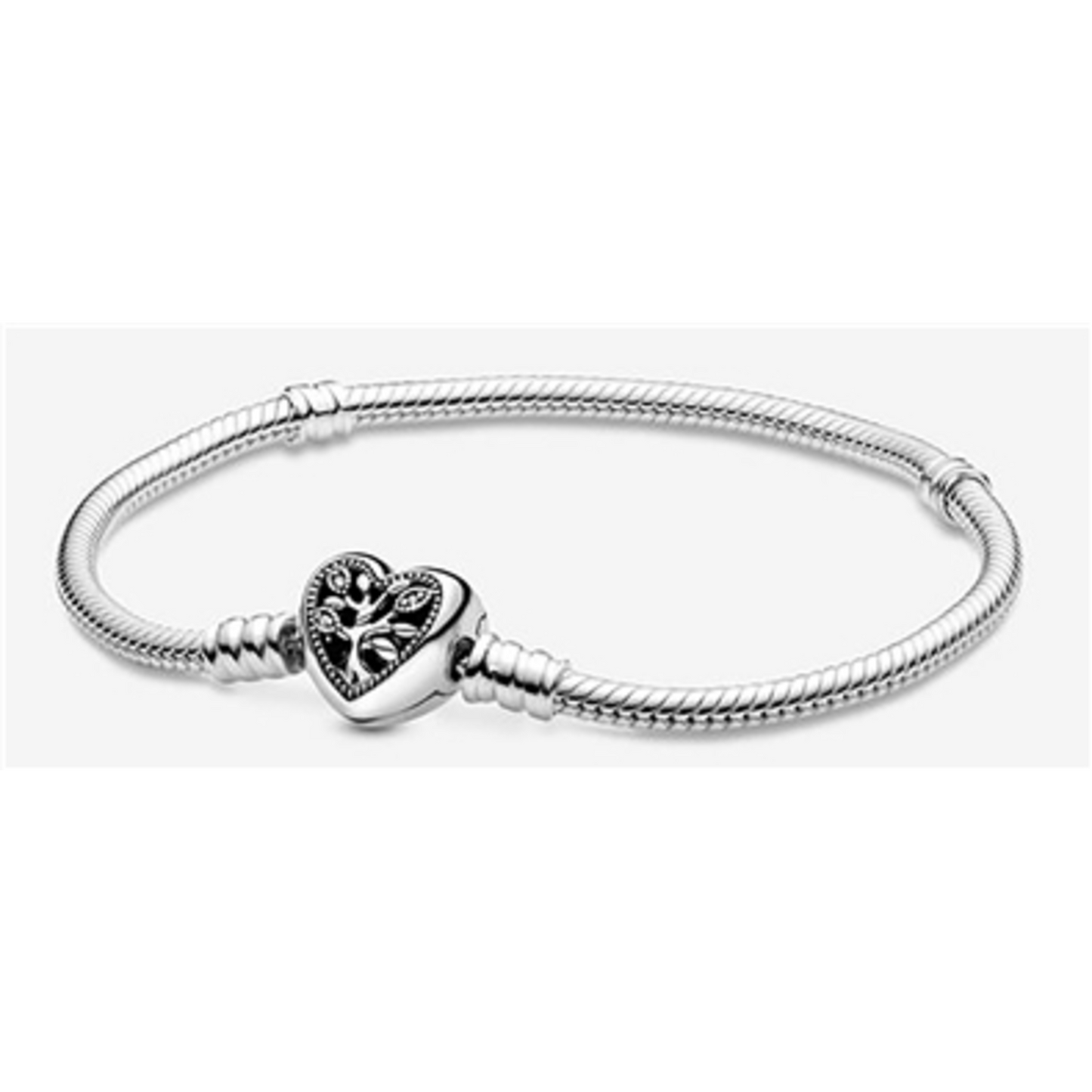 FAMILY TREE HEART CLASP BRACELET, 19